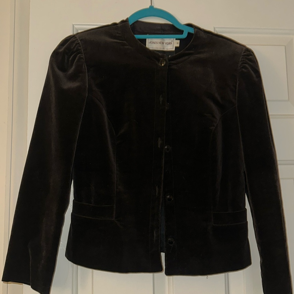 Vintage Jones New York Velvet Blazer